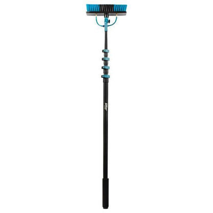 Sillar Perche télescopique avec système d'alimentation en eau intégré pour le lavage des vitres et du photo - 7,37mvoltaïque