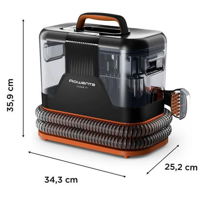 Rowenta, Clean It Compact, Shampouineuse, Détacheur, Nettoyeur portable, Design compact, IN3020F0