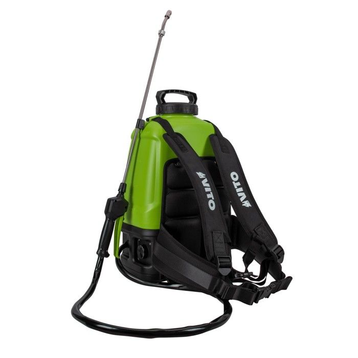 Pulvérisateur à Batterie 20V - 16L Batterie Lithium 2Ah + Chargeur Végetaux jardin toitures VITO