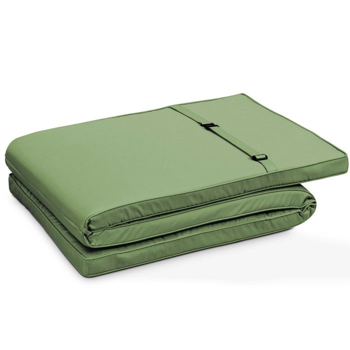 Lot 2 coussins bain de soleil polyester bleu 186 x 53 x 5 cm Picchu - Oviala