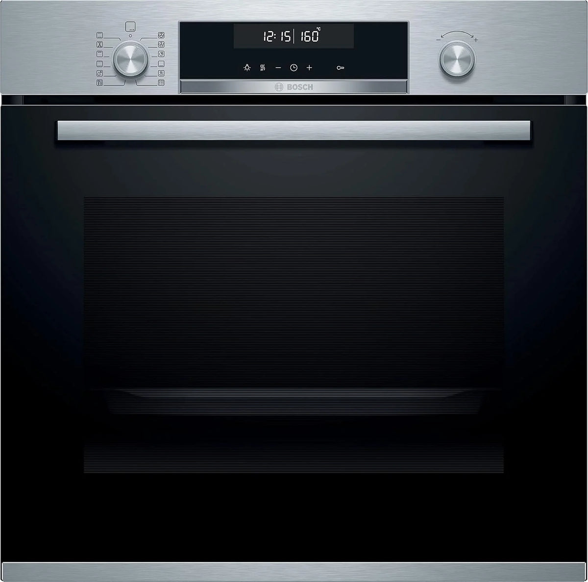 Bosch HBG5780S0 - Série 6, Four encastrable - Multi-fonctions - Pyrolyse - Grande capacité de 71 L - 3600 W - Inox