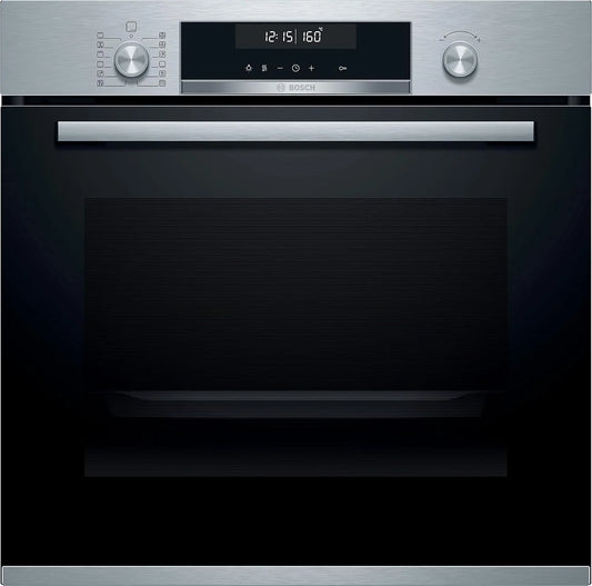 Bosch HBG5780S0 - Série 6, Four encastrable - Multi-fonctions - Pyrolyse - Grande capacité de 71 L - 3600 W - Inox