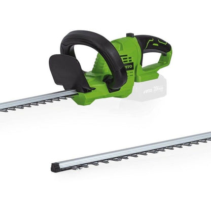 Coupe Bordure sans fil 20V + 2 Batteries 2AH + Chargeur + Jeu de 20 lames coupantes VITO