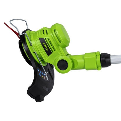 Coupe Bordure sans fil 20V + 2 Batteries 2AH + Chargeur + Jeu de 20 lames coupantes VITO