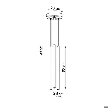Suspension en Acier - NOVASTEL - Blanc - IP20 - Max 8W LED - G9 - Style Moderne