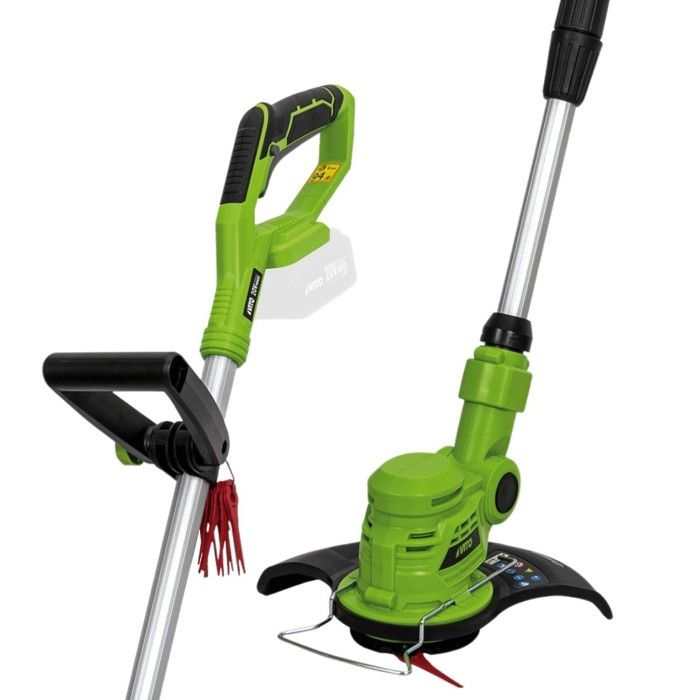 Coupe Bordure sans fil 20V + 2 Batteries 2AH + Chargeur + Jeu de 20 lames coupantes VITO