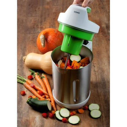 Blender chauffant DOMO – gris - 2,2 L – 7 programmes – 1000 Watt - DO716BL