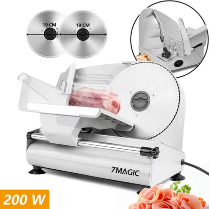 Trancheuse Électrique - FATABETA - SL517 - 150W - Lames 17 cm - Réglable 0-15 mm