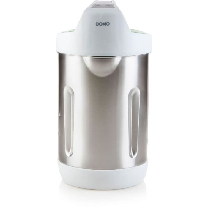 Blender chauffant DOMO – gris - 2,2 L – 7 programmes – 1000 Watt - DO716BL