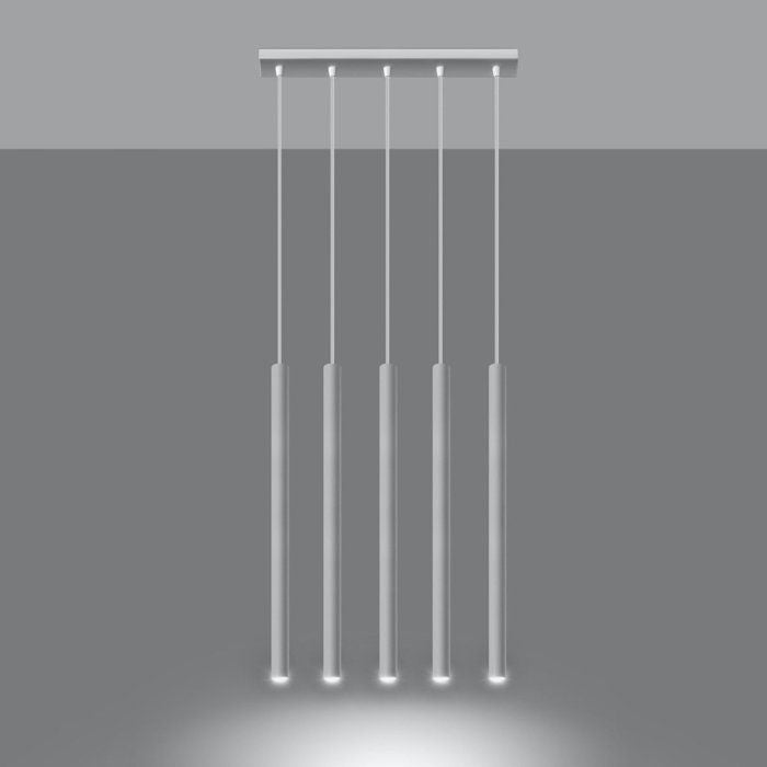 Suspension en Acier - NOVASTEL - Blanc - IP20 - Max 8W LED - G9 - Style Moderne