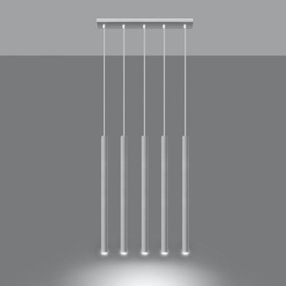Suspension en Acier - NOVASTEL - Blanc - IP20 - Max 8W LED - G9 - Style Moderne