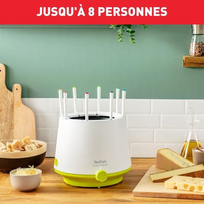 Tefal Simply Invents Fondue électrique, 8 personnes,Thermostat règlable, EF353812
