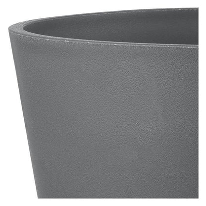 DEROMA Pot de fleurs Origin - 57,5 x 48 cm -  85 L - A roulettes - Terre cuite