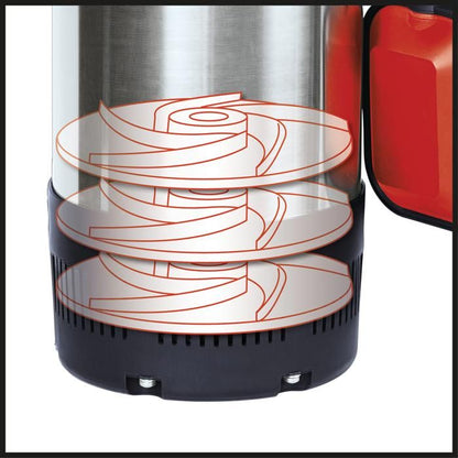Einhell Pompe immergée GC-PP 900 N (900 W, Profondeur d'immersion 7m, Câble 10m)