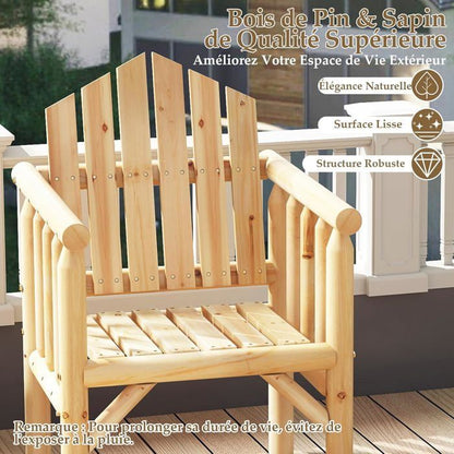 Lot de 2 Chaises de Jardin Extérieur Pliable COSTWAY, Cadre Léger en Aluminium, Dossier Réglable en 4 Positions, Sac Isotherme