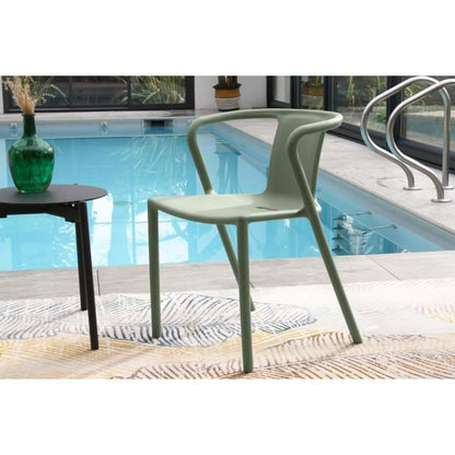 Lot composé de 2 fauteuils de jardin - CITY GARDEN - DIEGO-FT - Terracotta - Empilables