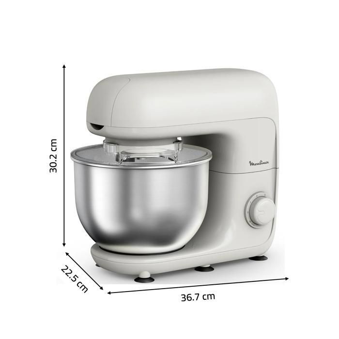 Moulinex Bake Partner, Robot pâtissier, Puissance de 1 100 W, QA525810