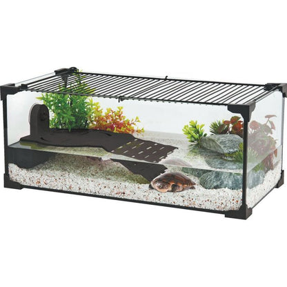 Terrarium tortue Karapas Terra 80 Pro noir - Zolux Noir