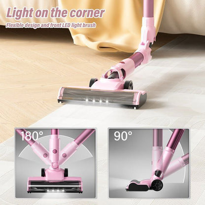 Aspirateur balai - STANEW - 45000Pa/550W - Pliable 180° - 40 min autonomie - Brosse anti-emmêlement