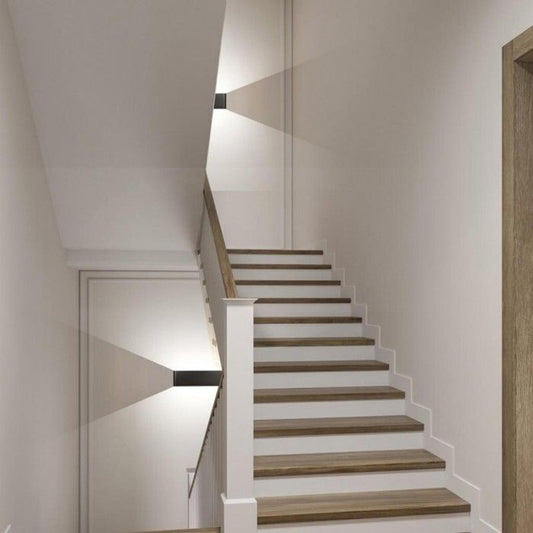 Applique murale - Moderne SMOTOP - Lot de 2 - LED 6W blanc froid - IP65 41 cm