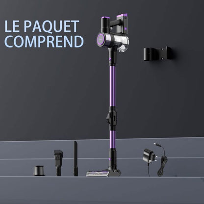 Aspirateur balai - STANEW - 45000Pa/550W - Pliable 180° - 40 min autonomie - Brosse anti-emmêlement