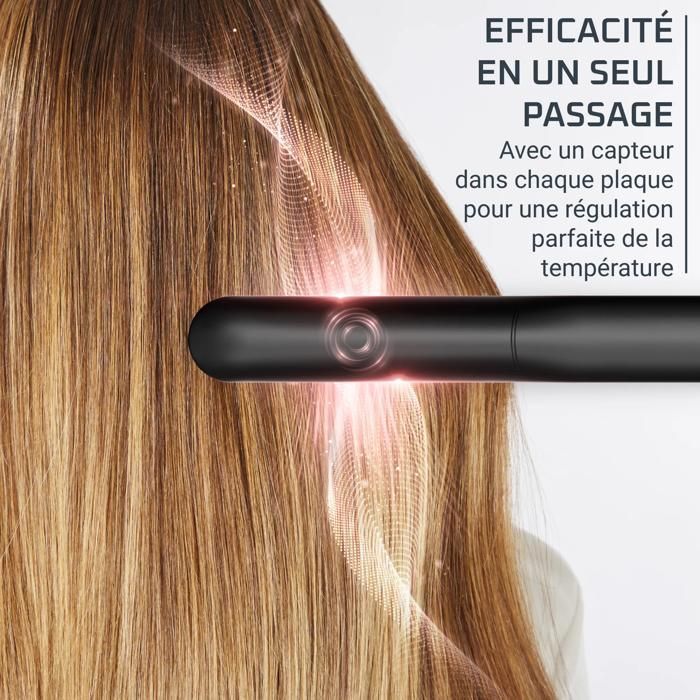 Calor Hair Therapist™ Brosse réparatrice vapeur, Soin des cheveux, CF9940C0