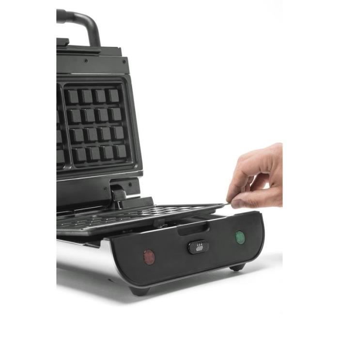 SENYA Gaufrier - Appareil à croque monsieur 2 empreintes - 800W - Duo Waffles