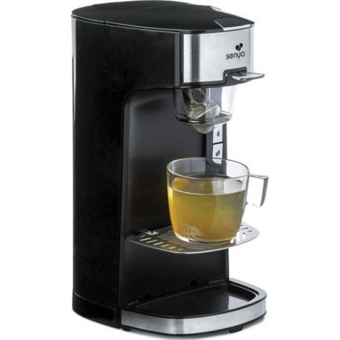 Machine à thé vrac ou sachet SENYA - Théière électrique crème - Tea Time