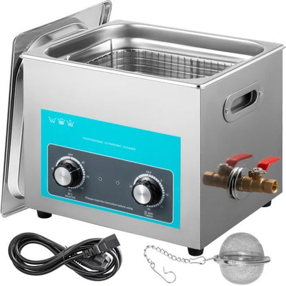 Nettoyeur à Ultrasons 6,5 L - VEVOR - Minuterie Chauffage 80℃
