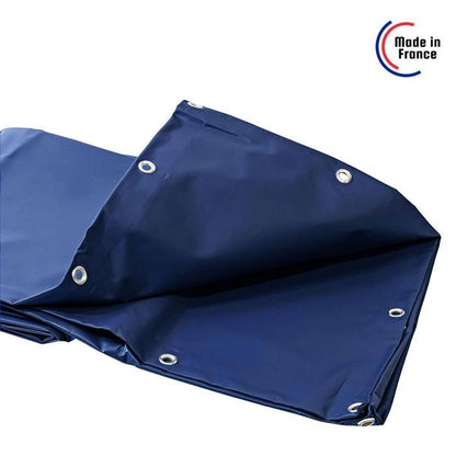 TECPLAST Bâche pour Carport Ivoire 2x2 m XP640CP - Garantie 10 ans - Toile PVC étanche pour abri de voiture - Made in France