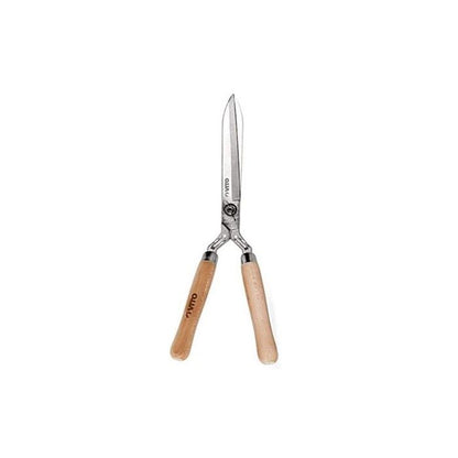 Kit 9 outils de jardin Manche bois Hêtre Inox et Fer forgés à la main  VITO