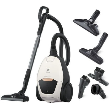 Aspirateur traineau Electrolux PD82-ALRG - 500W - 57dB - Blanc - Sac - SmartMode - PureSound