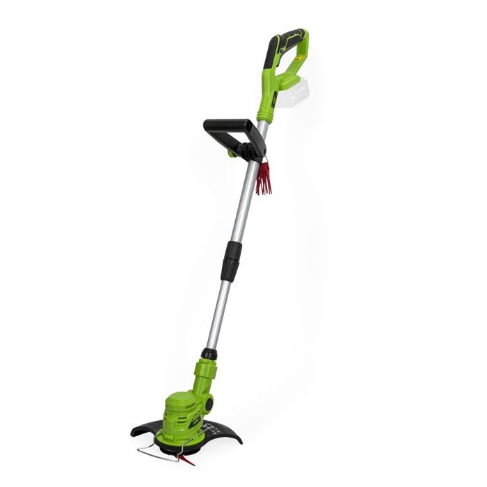 Coupe Bordure sans fil avec Batterie 20V 3.0AH + Chargeur + Jeu de 20 lames coupantes Mat télescopique VITO