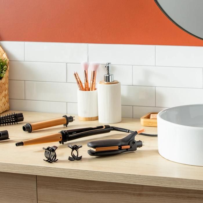 Calor Hair Therapist™ Brosse réparatrice vapeur, Soin des cheveux, CF9940C0