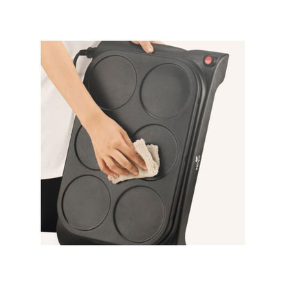 SENYA Crêpière électrique 1500 W - 2 plaques interchangeables - Crêpe Time