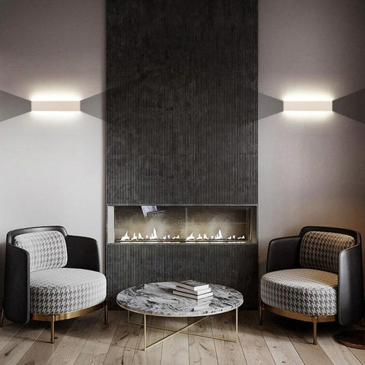 Applique murale (lot de 2) - Moderne - 12W - 46 cm - IP65