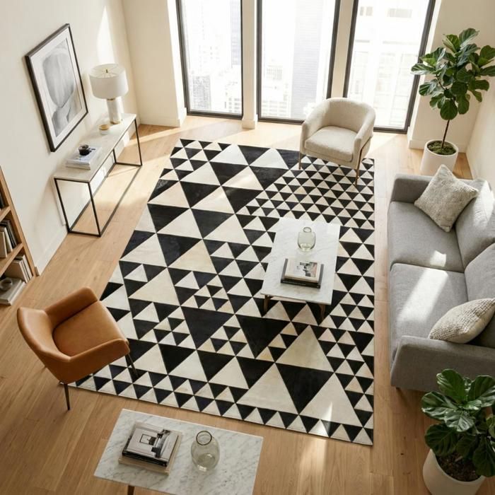 Tapis rond d'extérieur, kilim reversible Ø120cm LYN2 B ROND REVERSIBLE orange et crème
