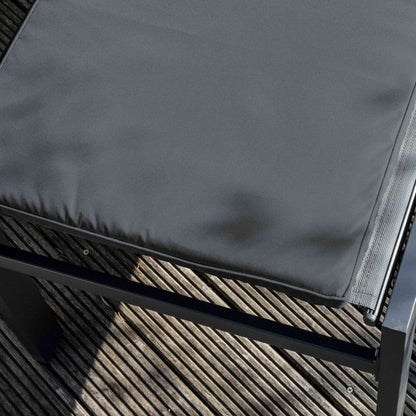 Lot 2 coussins bain de soleil polyester bleu 186 x 53 x 5 cm Picchu - Oviala
