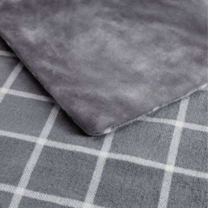 Couverture Chauffante - Imetec - Plaid chauffant 180x140 cm - 6 Températures - Technologie Anti Surchauffe Adapto - Lavable