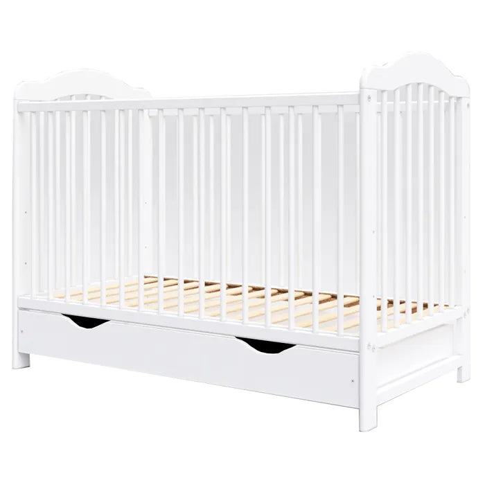 Lit Bébé Évolutif Avec Tiroir Chiara 120x60 Cm Lit bébé