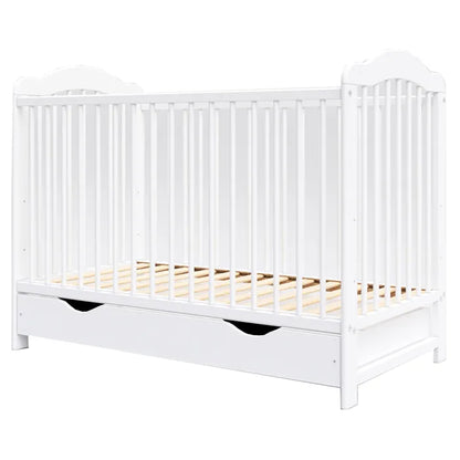 Lit Bébé Évolutif Avec Tiroir Chiara 120x60 Cm Lit bébé