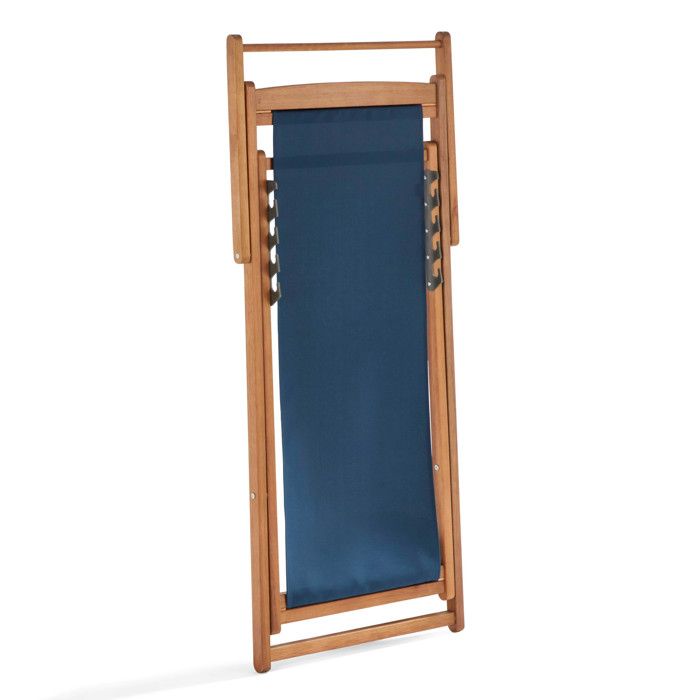 Lot de 2 chiliennes eucalyptus noir Socoa - Oviala