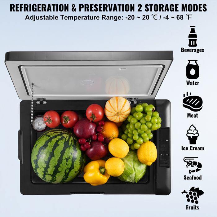 Réfrigérateur Portable - DUOKU - Modèle NL15 - 15 L - Température -20 à 20 ℃ - 12 Volts
