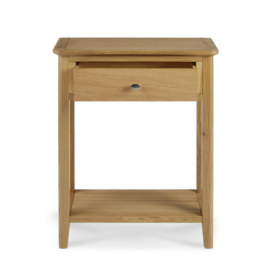 Alba Oak Telephone Table