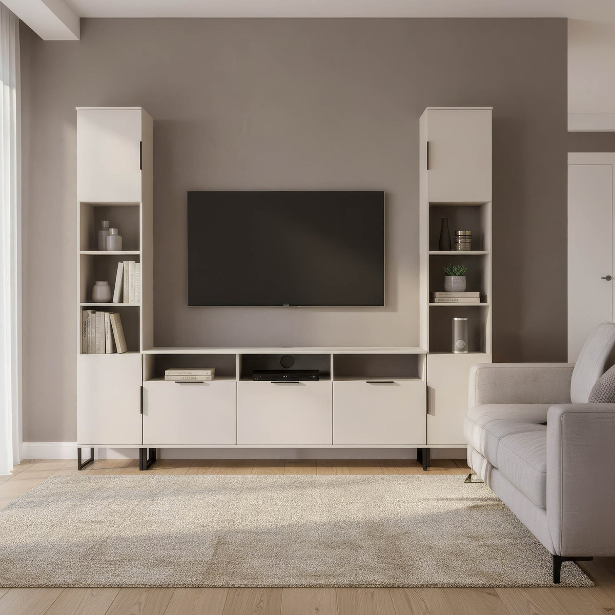 Ashbourne Media Wall TV Unit