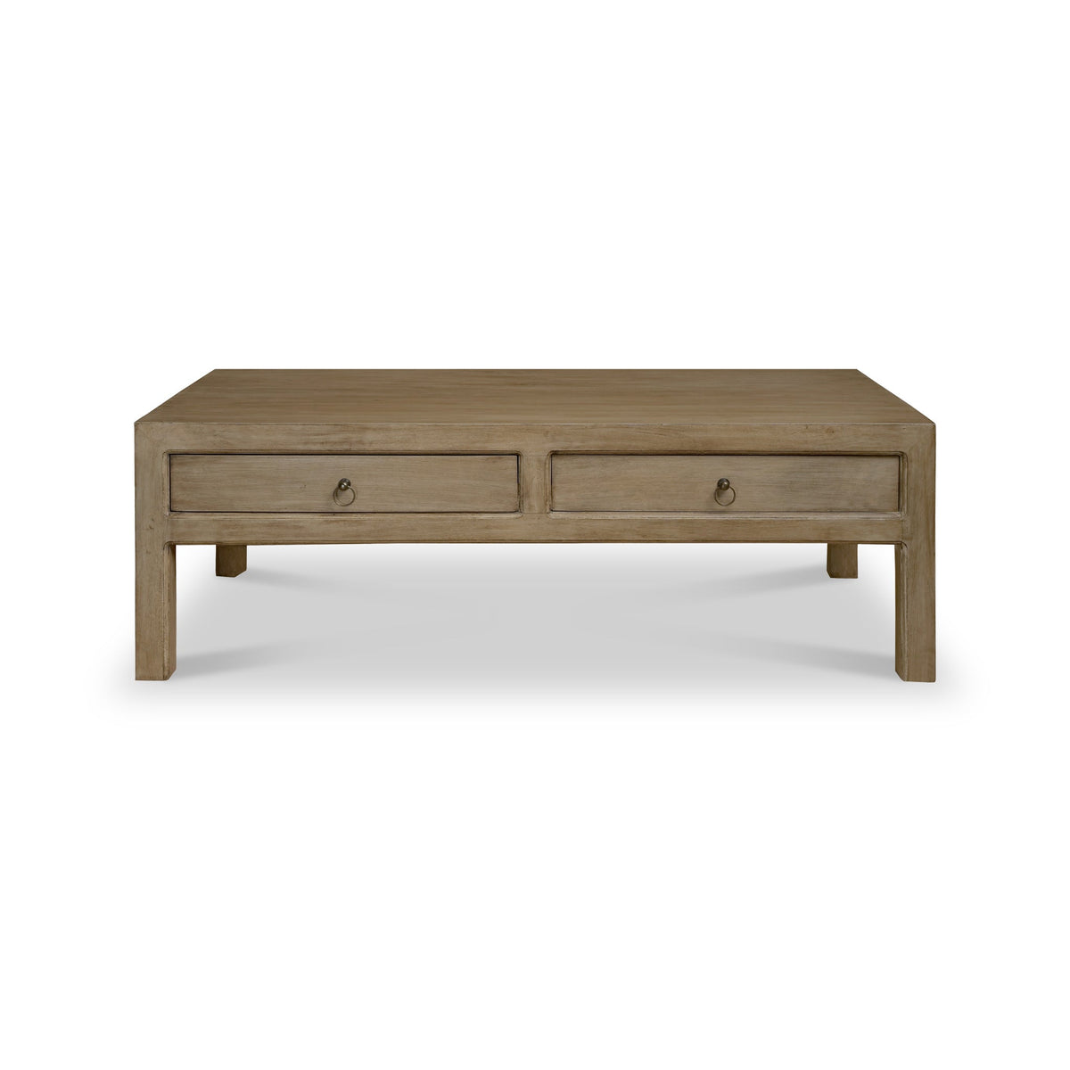 Amal Mango Wood 2 Drawer Coffee Table