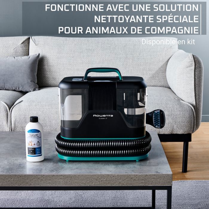 Rowenta Clean It Compact, Shampouineuse, Détacheur, Nettoyeur portable, Rapide et facile, Design compact, IN3010F0