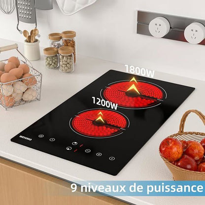 Plaque vitrocéramique WEHIMO XINLT2V-48 4 foyers 7200W