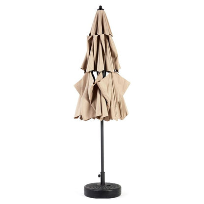 Parasol - Gutent - Double face - Rectangulaire - Kaki - 294x294x250cm