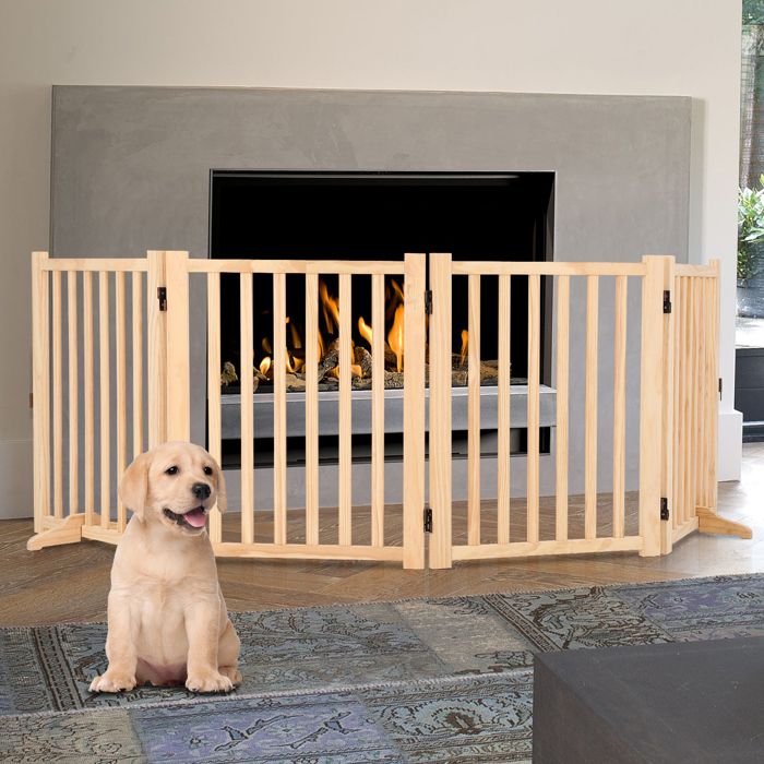 Cage pour Chien 42 “, Double Porte de Sécurité, Séparateur Amovible, Plateau Inclus, Cage Pliable, Voyage avec Chien, Noir